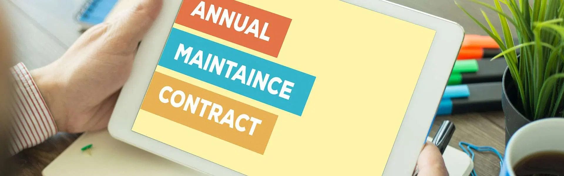 Annual Maintenance Agreements